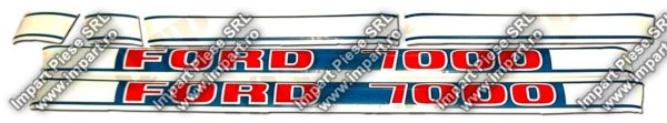 1726 - Decal Kit Ford 7000
