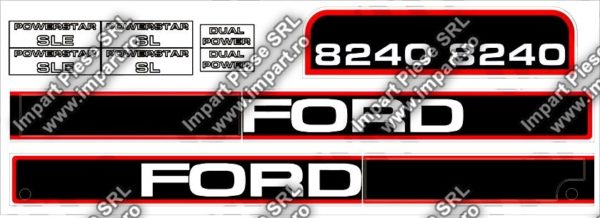 41700 - Decal Kit Ford 8240 - Up To 96