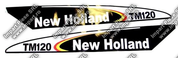 41973 - Decal New Holland TM120 - Set Early Type Blac