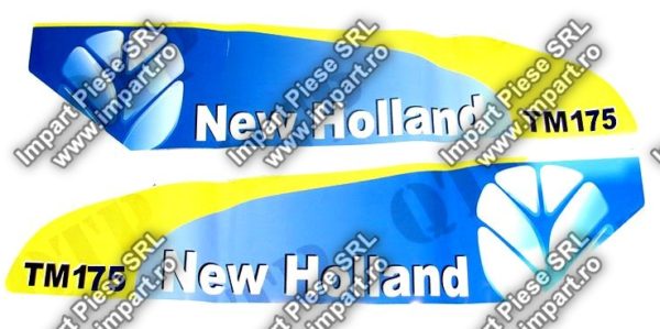 42009 - Decal New Holland TM175 Set Late Type White