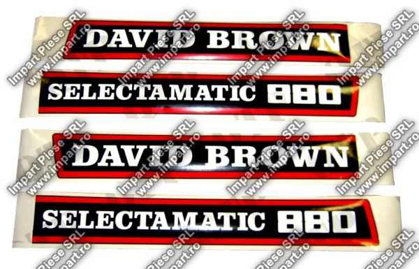 53278 - Decal Kit David Brown 880 Selectamatic
