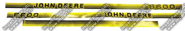 59673 - Decal Kit John Deere 6600