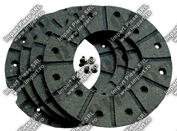 7604 - Brake Linings Leyland/Fordson Major + Rivets